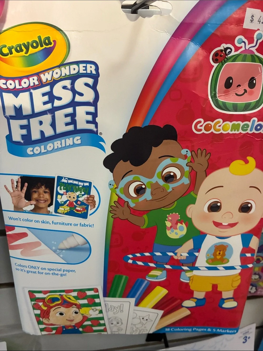 Crayola Color Wonder Mess Free Coloring Kit - Multicolor Cocomelon